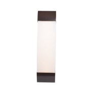 Picture of 17w 1200lm 30k West End SSL Dedicated LED Damp Location Bronze Opal Dimmable LED Vanity