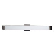 Foto para 48.5w 3600lm 30k West End SSL Dedicated LED Damp Location Brushed Steel Opal Dimmable LED Vanity