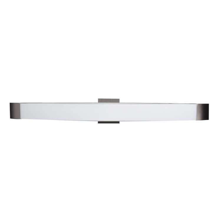 Foto para 48.5w 3600lm 30k West End SSL Dedicated LED Damp Location Brushed Steel Opal Dimmable LED Vanity