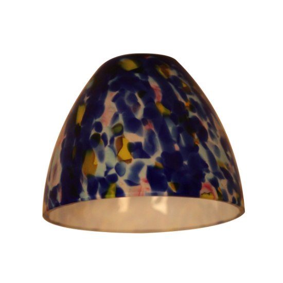 Picture of Fire Blue Glass Shade 4.4"Ø5"