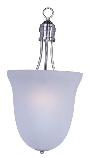 Foto para Logan 3-Light Pendant SN Frosted Frosted Glass CA Incandescent E12 Incandescent