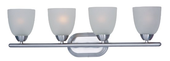 Foto para Axis 4-Light Bath Vanity PC Frosted MB Incandescent Incandescent