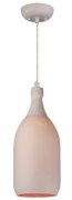 Foto para Vino 1-Light Pendant WT White GU24 Fluorescent Fluorescent 8"x8"x18.25" (OA HT 140")