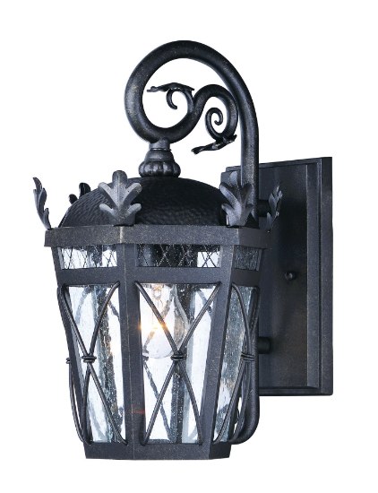 Foto para Canterbury DC Wall Lantern Wet AT Seedy Glass CA Incandescent Incandescent