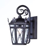 Foto para Canterbury DC Wall Lantern Wet AT Seedy Glass CA Incandescent Incandescent