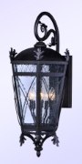 Foto para Canterbury DC Wall Lantern Wet AT Seedy Glass CA Incandescent E12 Incandescent 14.5"x33"