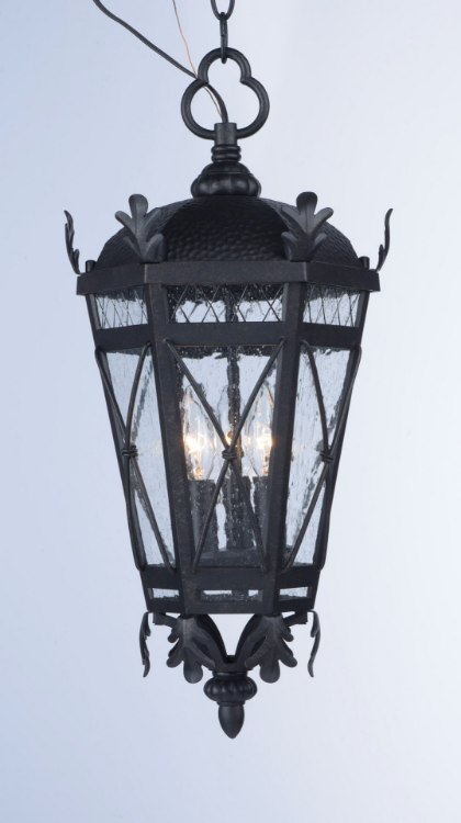 Foto para Canterbury DC Hanging Lantern AT Seedy Glass CA Incandescent E12 Incandescent (OA HT 24.75"-95.25")36" Chain