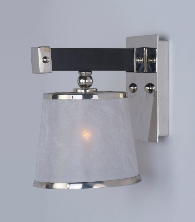Foto para Maritime 1-Light Wall Sconce WEPN Fiber Fabric MB Incandescent Incandescent