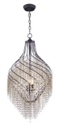 Foto para Twirl 3-Light Pendant OI Cognac CRYSTAL CA Incandescent Incandescent (OA HT 32.5"-69.5") (CAN 5"x5"x1.25")36" Chain