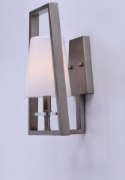 Foto para Swing 1-Light Wall Sconce PD White Opal Glass CA Incandescent E12 Incandescent