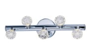 Picture of Bejewel LED 5-Light Bath Vanity PNSN Beveled Crystal Crystal G9 LED