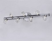 Picture of Bejewel LED 7-Light Bath Vanity PNSN Beveled Crystal Crystal G9 LED