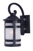 Foto para Casa Grande 1-Light Outdoor Wall AR Constellation Textured Ribbed Glas MB Incandescent Incandescent 10"x21.25"