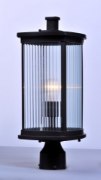 Foto para Terrace 1-Light Outdoor Wall BZ Clear Glass MB Incandescent Incandescent 8"x8"x19.25"