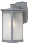 Foto para Terrace 1-Light Medium Outdoor Wall PL Frosted Seedy MB Incandescent Incandescent