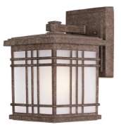 Foto para Sienna 1-Light Mini Outdoor Wall ET Frosted Seedy MB Incandescent