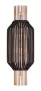 Foto para Aviary LED 5-Light Wall Mount OI Cognac Cognac Glass Rod G9 LED (CAN 5.51"x5.51"x1.38")