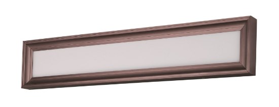 Foto para Rembrant LED Bath Vanity BRZ White PCB LED 30"x5.75"