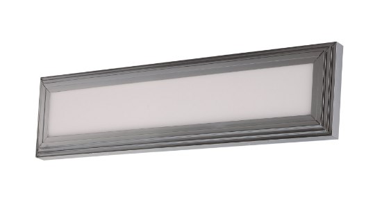 Foto para Picazzo LED 1-Light Wall Sconce PC White PCB LED 24"x5.75"