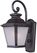 Foto para Knoxville LED Outdoor Wall Lantern BZ Frosted Seedy 11"x23.75"