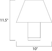 Foto para Pavilion LED Outdoor Post Mount ABZ PCB LED