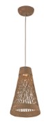 Foto para Bahama 1-Light Pendant NA Hemp String PCB LED 7.25"x8.5" (OA HT 130")