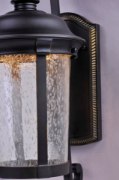 Picture of Dover LED Outdoor Wall Lantern BZ Seedy 9.25"x25.5"