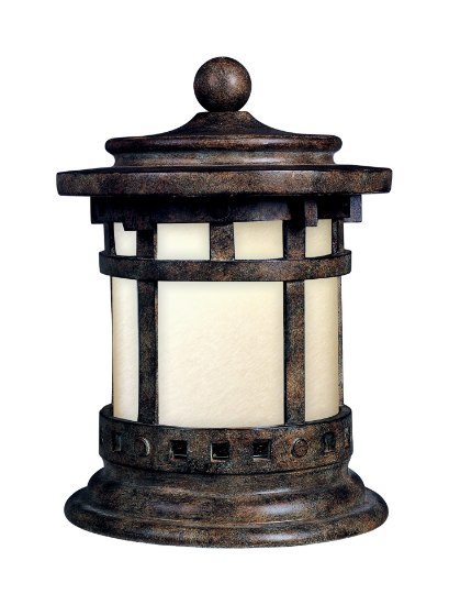 Foto para Santa Barbara LED 1-Light Outdoor Deck Lantern SE Mocha