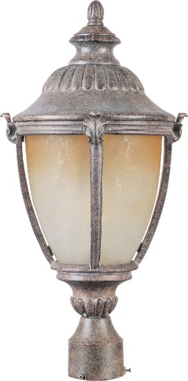 Foto para Morrow Bay LED 1-Light Outdoor Pole/Post Lantern ET Latte