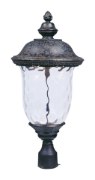 Foto para Carriage House LED Outdoor Post OB Water Glass