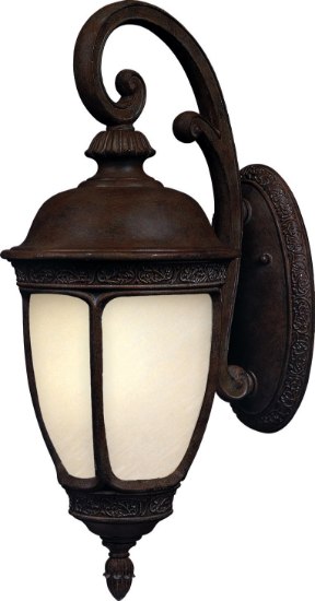 Foto para Knob Hill LED 1-Light Outdoor Wall Lantern SE Snow Flake 10"x24.5"