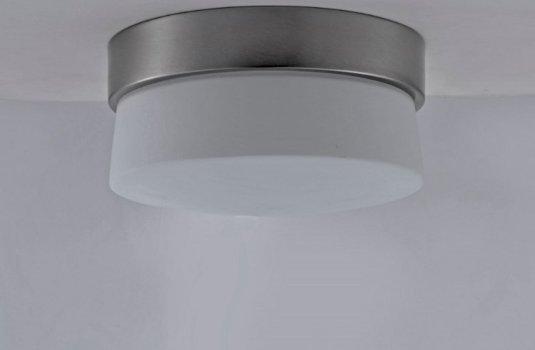 Picture of Flux LED Flush Mount SS Satin White Opal Glass PCB LED 7"x7"x4"