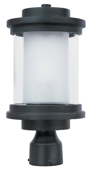 Foto para Lighthouse LED 1-Light Medium Outdoor Post AR Clear/Frosted GU24 LED