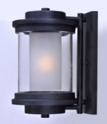 Foto para Lighthouse LED 1-Light Small Outdoor Wall AR Clear/Frosted GU24 LED