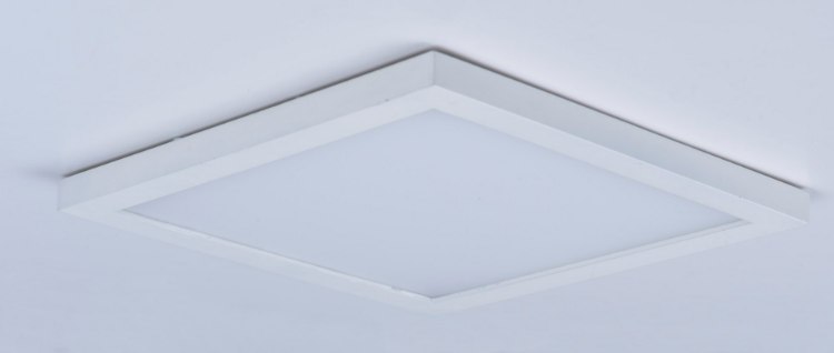 Foto para Wafer LED Wall/Flush Mount WT White Acrylic PCB LED 9"x9"x0.5"