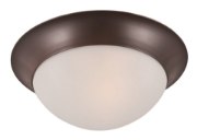 Picture of Essentials - 5850-Flush Mount OI Frosted Glass MB Incandescent Incandescent