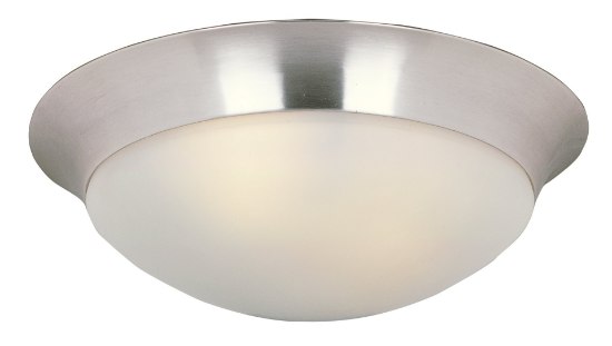 Picture of Essentials - 5850-Flush Mount SN 3-lights Frosted Glass MB Incandescent Incandescent