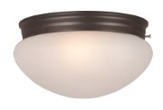 Picture of Essentials - 588x-Flush Mount OI 2-lights Frosted Glass MB Incandescent Incandescent