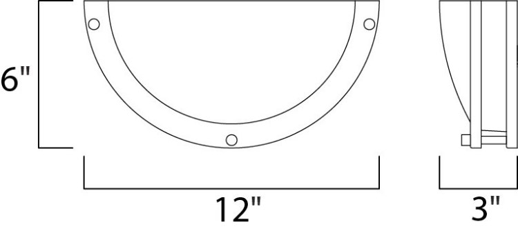 Foto para Linear EE 1-Light Wall Mount SN White Opal Acrylic GU24 Fluorescent Fluorescent