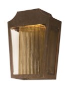 Foto para Villa LED Outdoor Wall Lantern AE Clear / Topaz Ribbed PCB LED 10.5"x14.25"