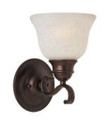 Picture of Linda EE 1-Light Wall Sconce OI Ice Glass GU24 Fluorescent (OA HT 9.5")