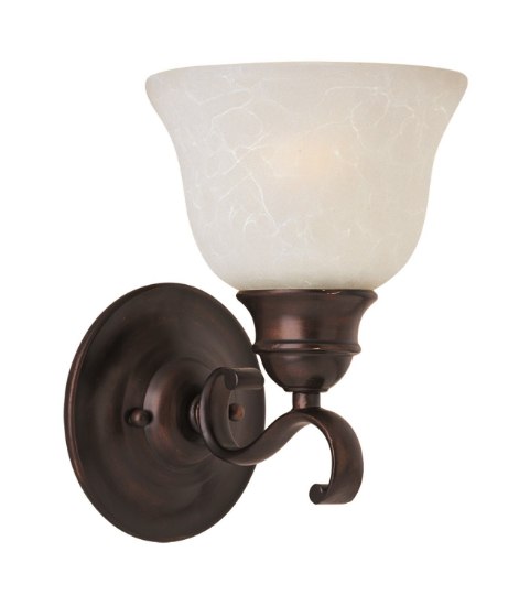 Foto para Linda EE 1-Light Wall Sconce OI Ice Glass GU24 Fluorescent (OA HT 9.5")