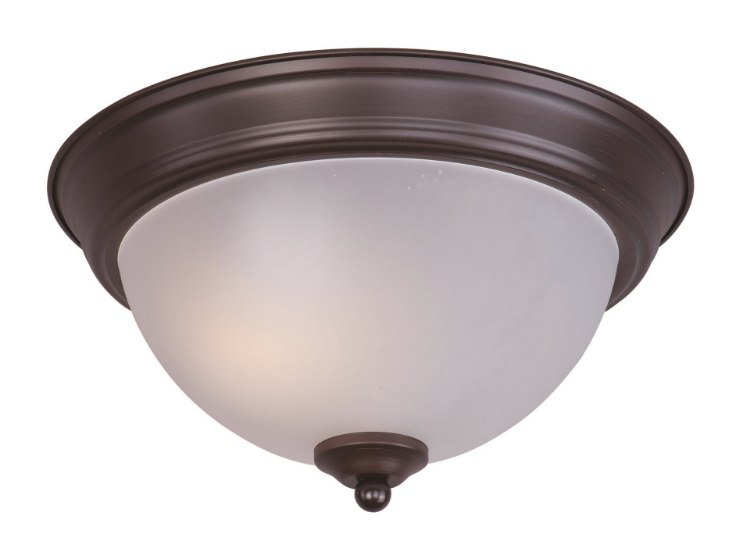 Foto para 1-Light Flush Mount OI Frosted Glass GU24 Fluorescent Fluorescent