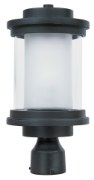 Foto para Lighthouse EE 1-Light Outdoor Post Mount AR Clear/Frosted GU24 Fluorescent Fluorescent