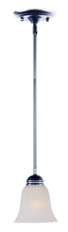 Foto para Basix 1-Light Mini Pendant PC Ice MB Incandescent Incandescent