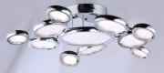 Foto para 110W Timbale 11-Light Ceiling Mount PC White Acrylic PCB LED