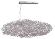 Picture of 20W Dazed 12-Light Pendant PC G4 Xenon 46"x19.5"x13.5" (OA HT 24.5"-133.75") (CAN 18.9"x5.9"x1.97")