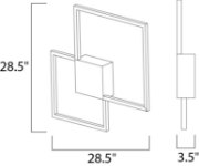 Foto para 28W Traverse LED  Flush / Wall Mount CHP PCB LED