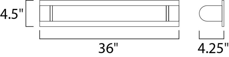Foto para 20W Alumilux LED Wall Sconce WT PCB LED