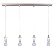 Picture of 100W Carte 4-light Pendant Frame SN MB Incandescent (OA HT 24"-60")